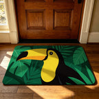 Tropical-Themed Decorative Doormat | Kelmera