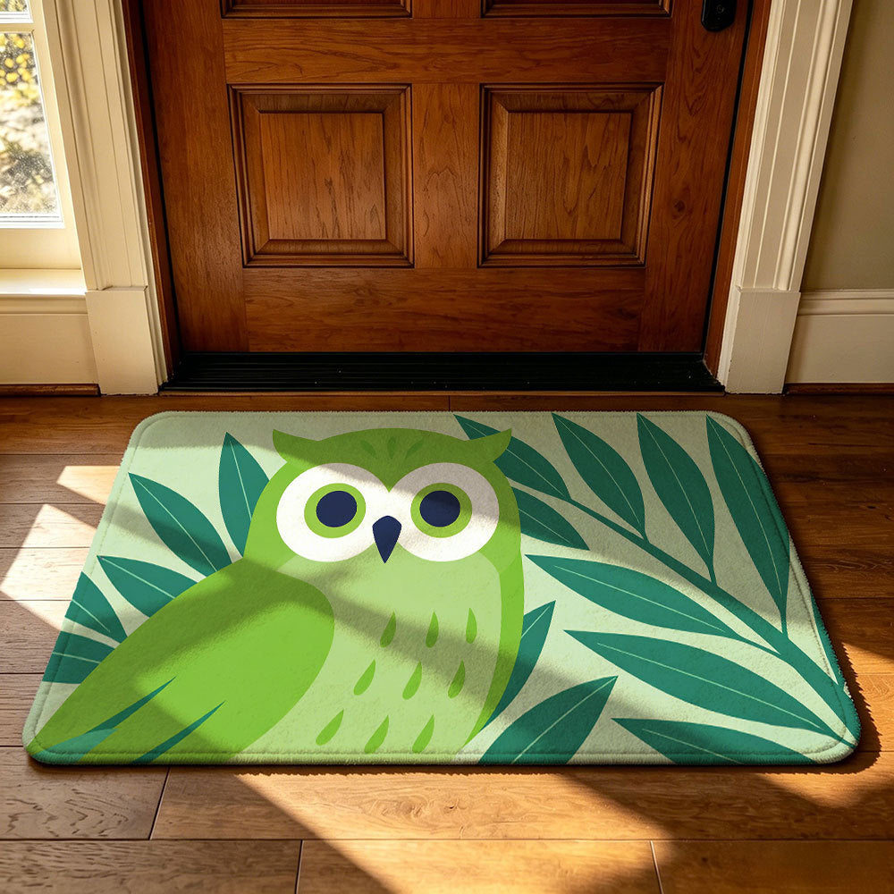 Tropical-Themed Decorative Doormat | Kelmera