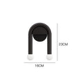 U-Shaped Dual Globe Wall Lamp | Kelmera