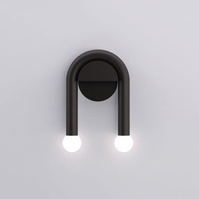 U-Shaped Dual Globe Wall Lamp | Kelmera