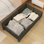 Underbed Roll Storage Basket with Mesh Design | Kelmera