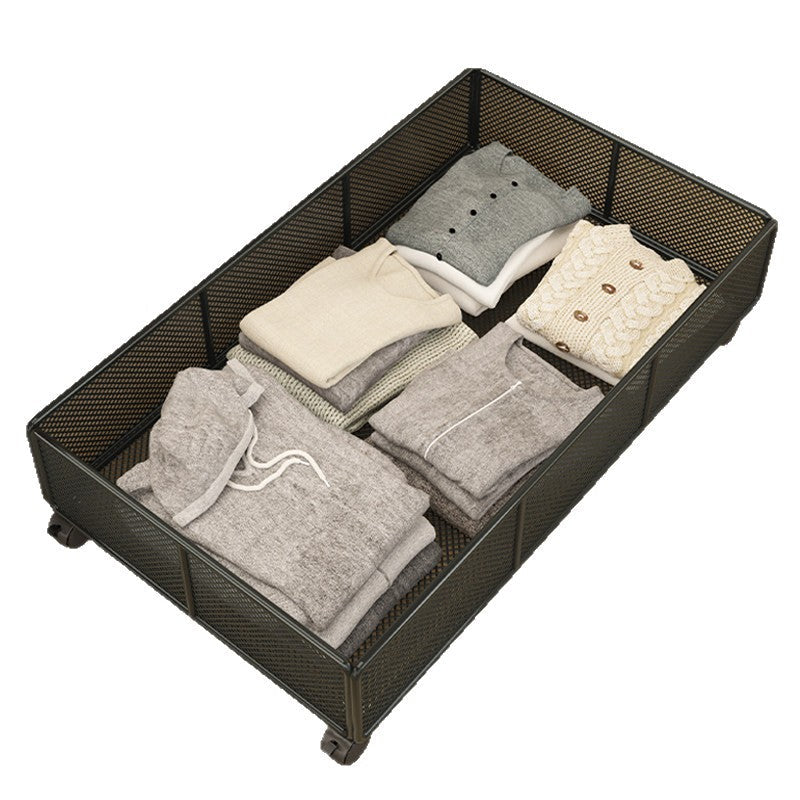 Underbed Roll Storage Basket with Mesh Design | Kelmera