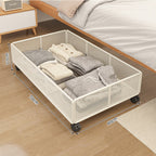 Underbed Roll Storage Basket with Mesh Design | Kelmera