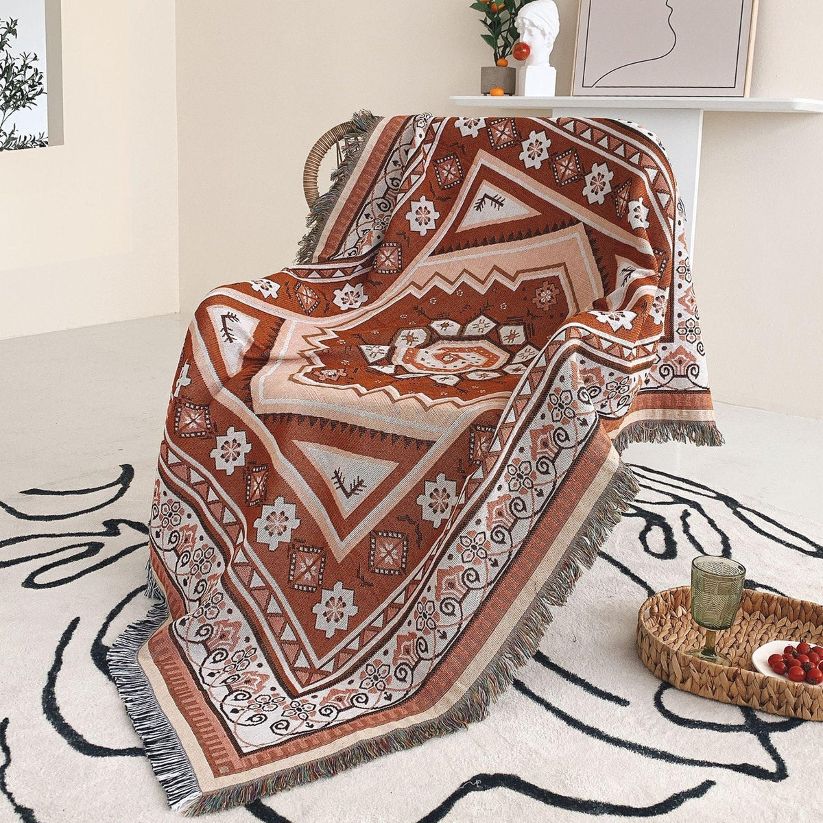 Valrossa Woven Throw Blanket
