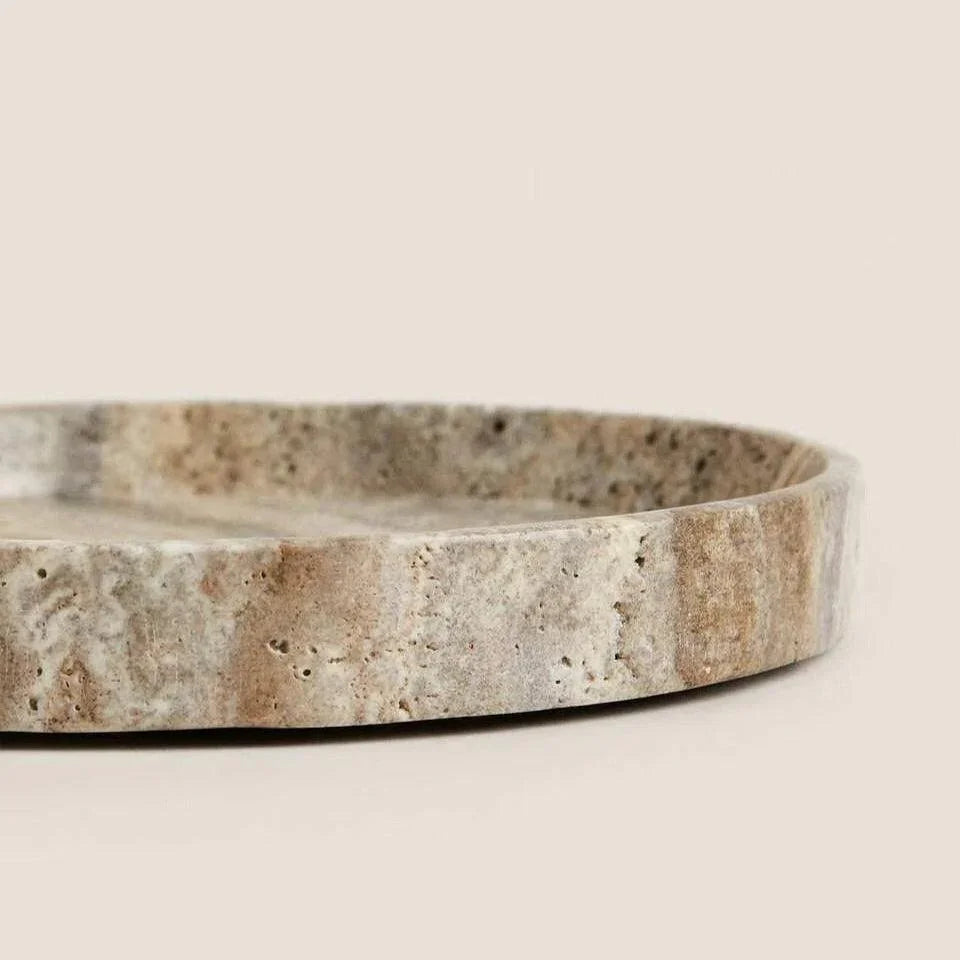 Valvunda Round Stone Tray
