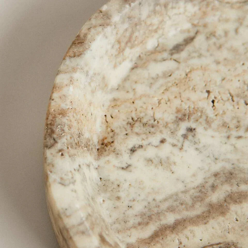 Valvunda Round Stone Tray