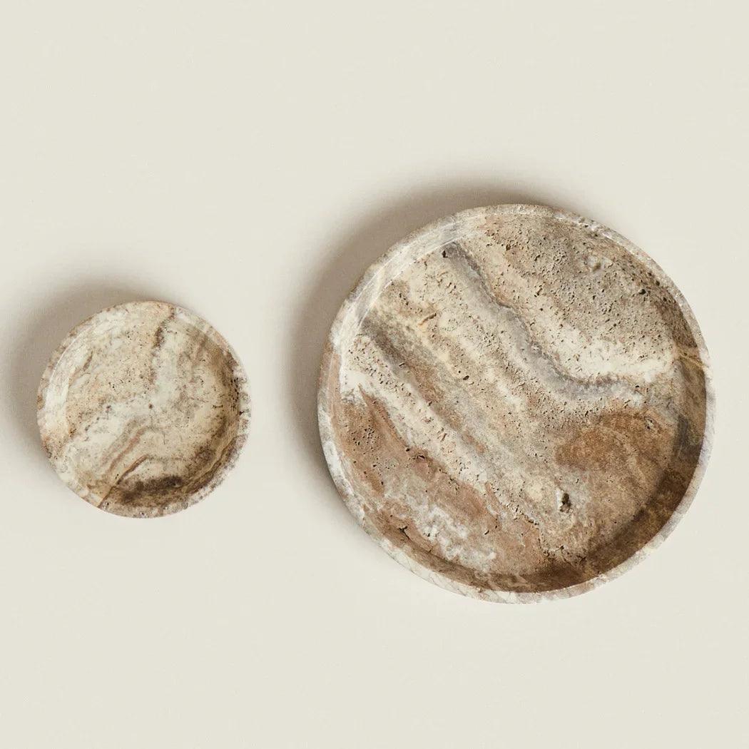 Valvunda Round Stone Tray