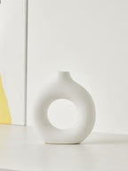 Vase Black White Ceramic | Kelmera