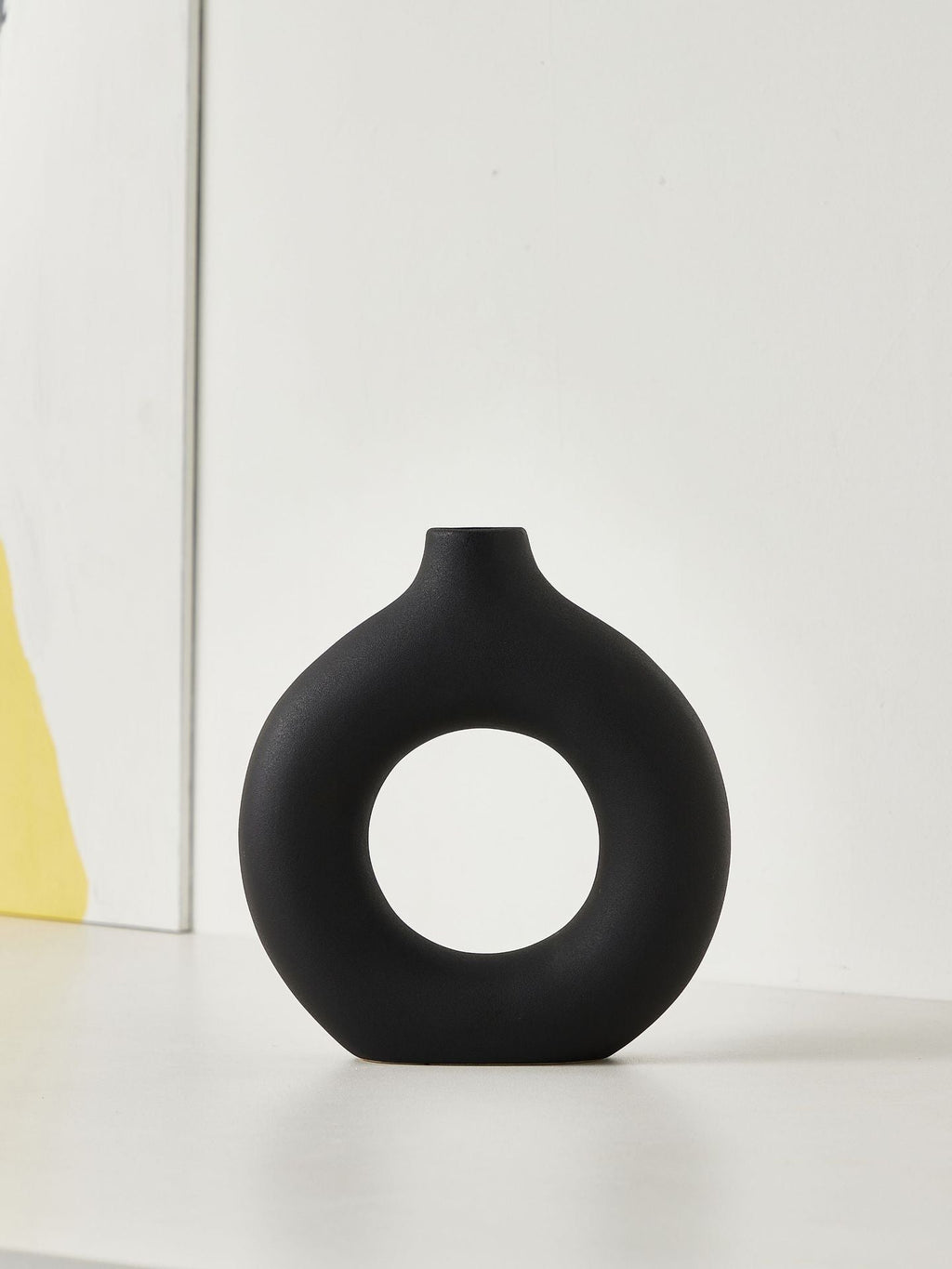 Vase Black White Ceramic | Kelmera