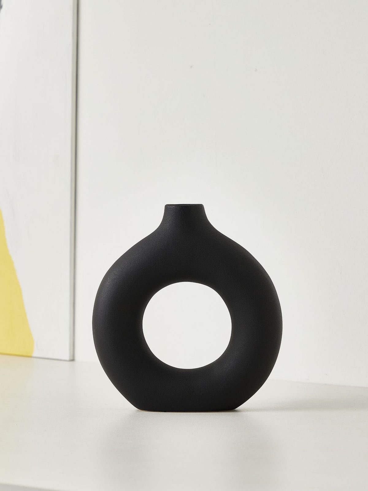 Vase Black White Ceramic | Kelmera