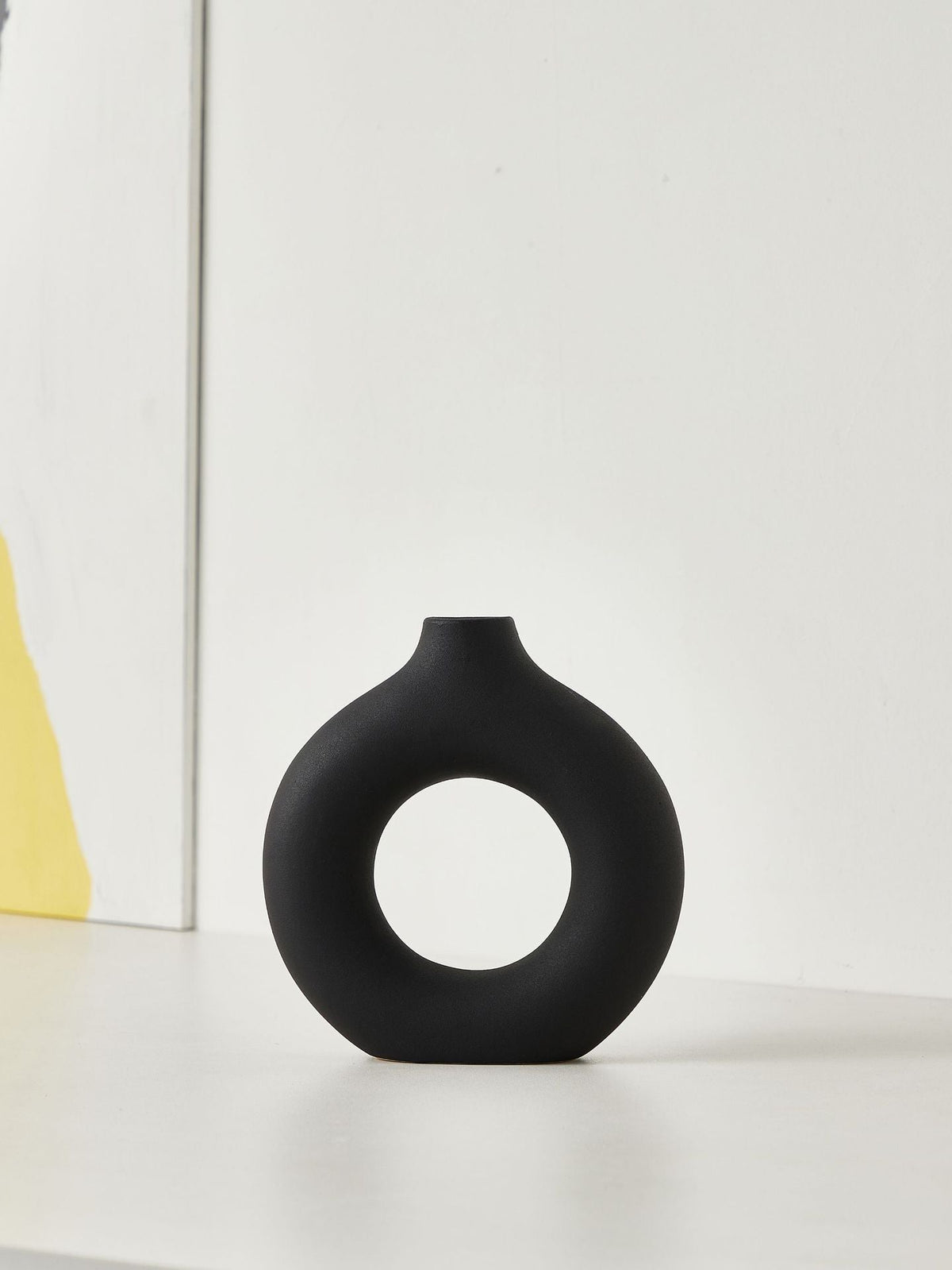 Vase Black White Ceramic | Kelmera