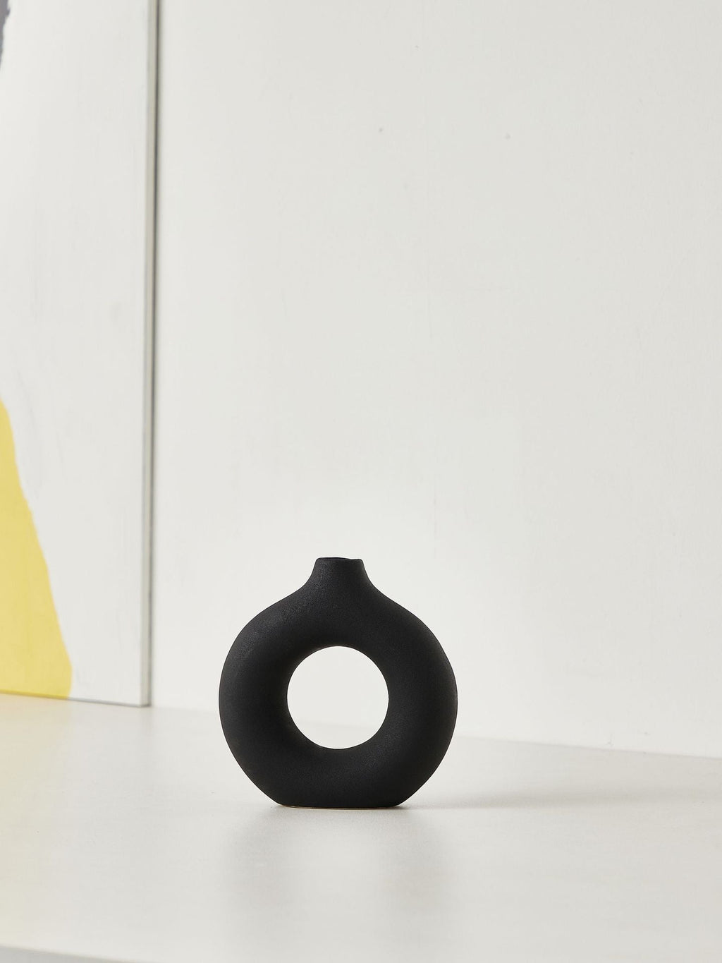 Vase Black White Ceramic | Kelmera