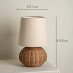 Veldin Sabi Table Lamp - Rattan