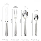 Vernova Silver Cutlery Set
