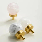 Verresa Brass Marble Knobs