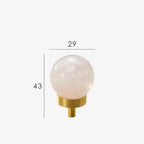 Verresa Brass Marble Knobs