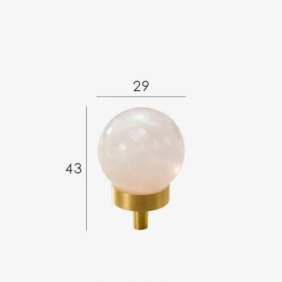 Verresa Brass Marble Knobs