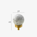 Verresa Brass Marble Knobs