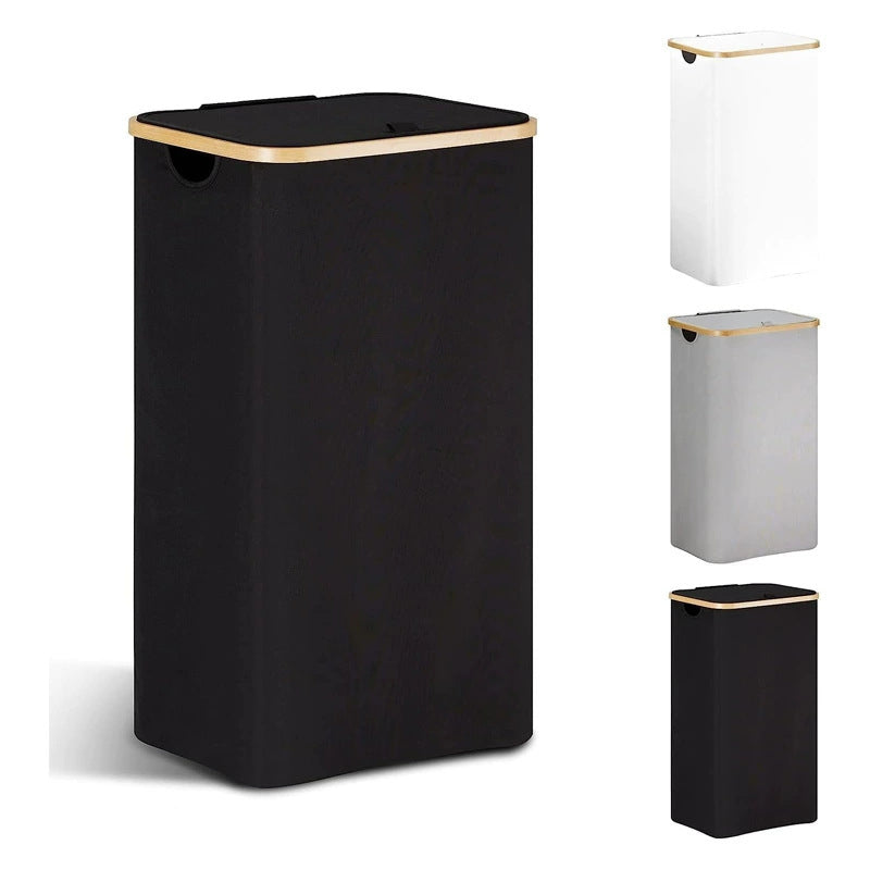Versatile Laundry Container with Lid and Carrying Handle | Kelmera