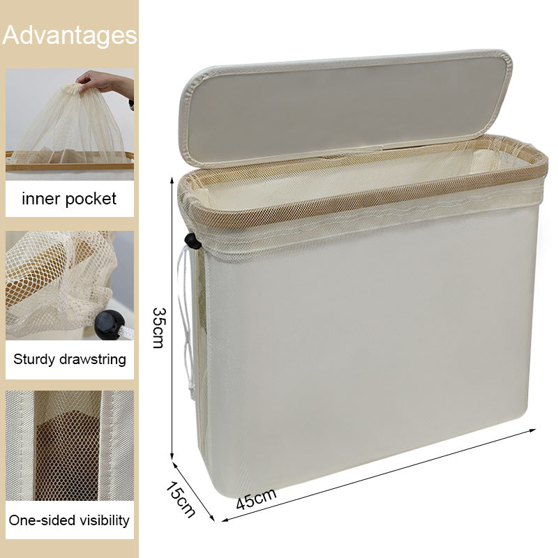 Versatile Laundry Separation Box with Removable Lid and Inner Compartment | Kelmera