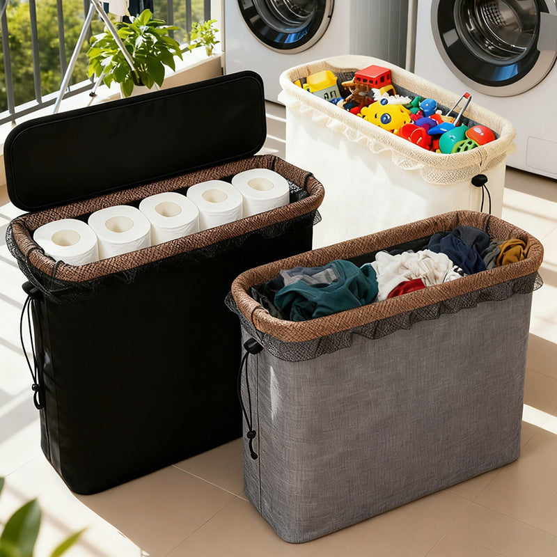Versatile Laundry Separation Box with Removable Lid and Inner Compartment | Kelmera