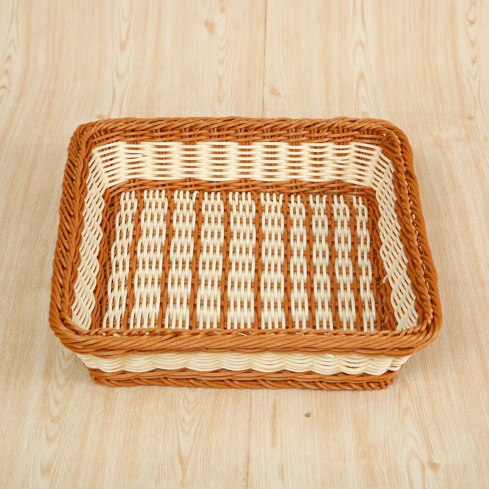Versatile Rectangular Woven Storage Basket | Kelmera