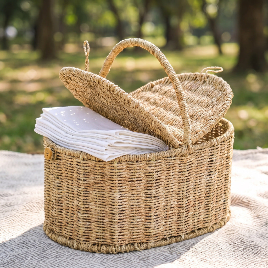 Versatile Storage Basket Handwoven | Kelmera