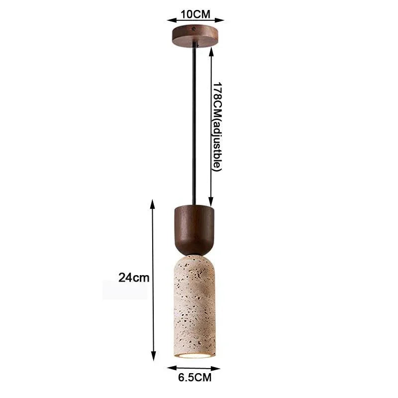 Verstoda Travertine Pendant Lamp