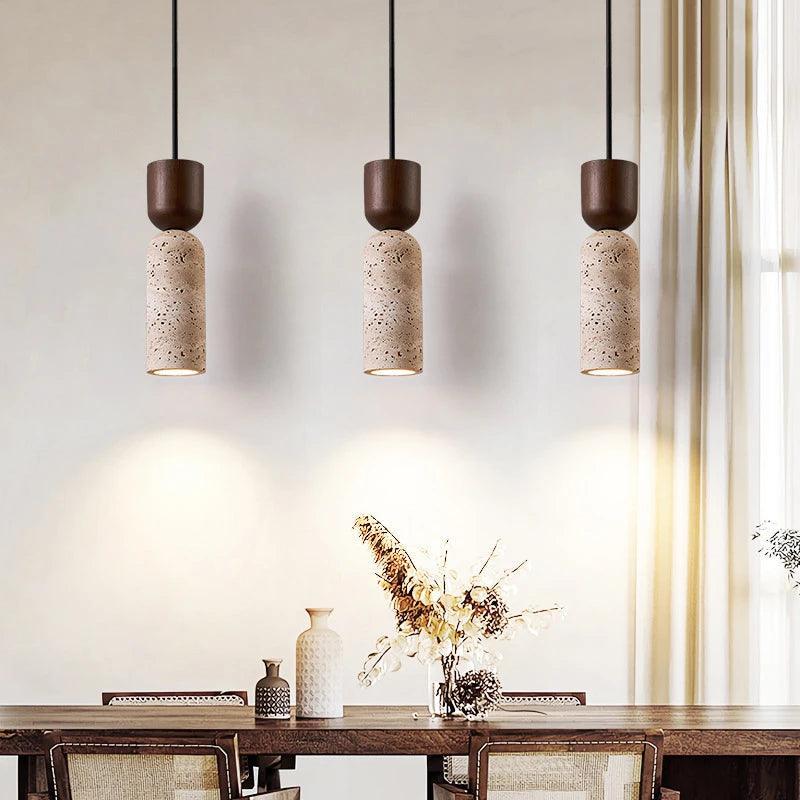 Verstoda Travertine Pendant Lamp