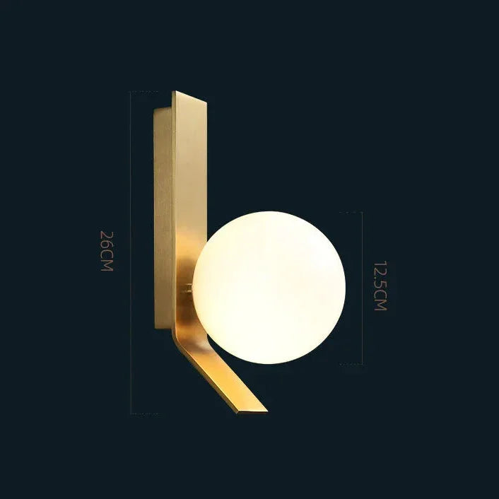 Vervesa Glass Wall Lamp