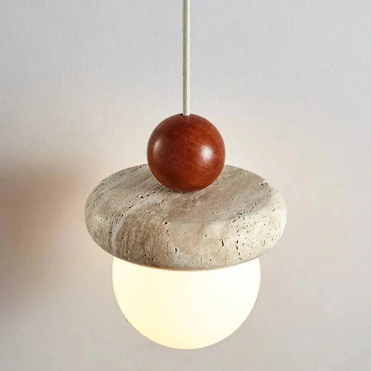 Vidigueira Travertine Pendant Lamp
