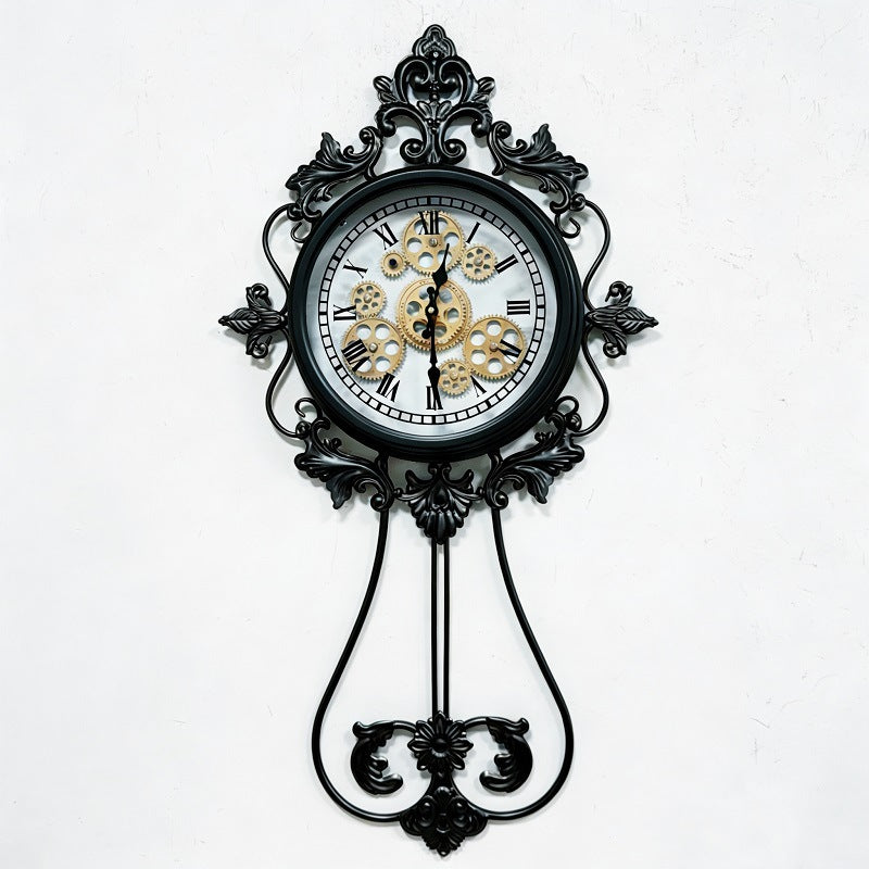 Vintage Gear Mechanism Wall Clock | Kelmera