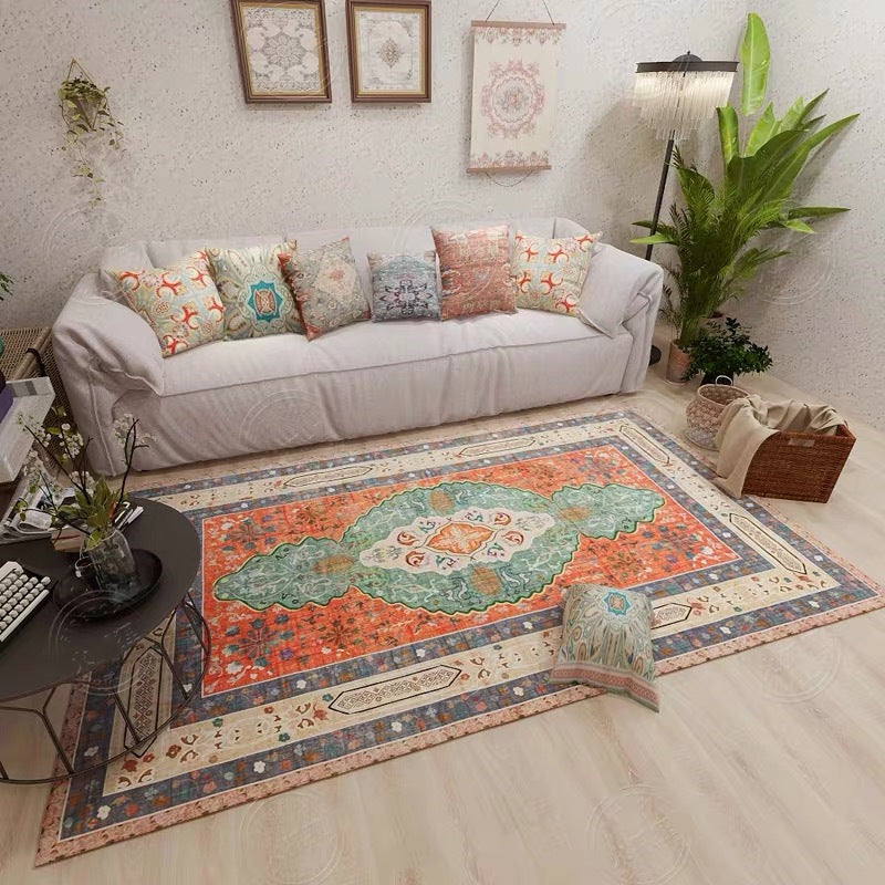 Vintage-Inspired Geometric Area Rug | Kelmera