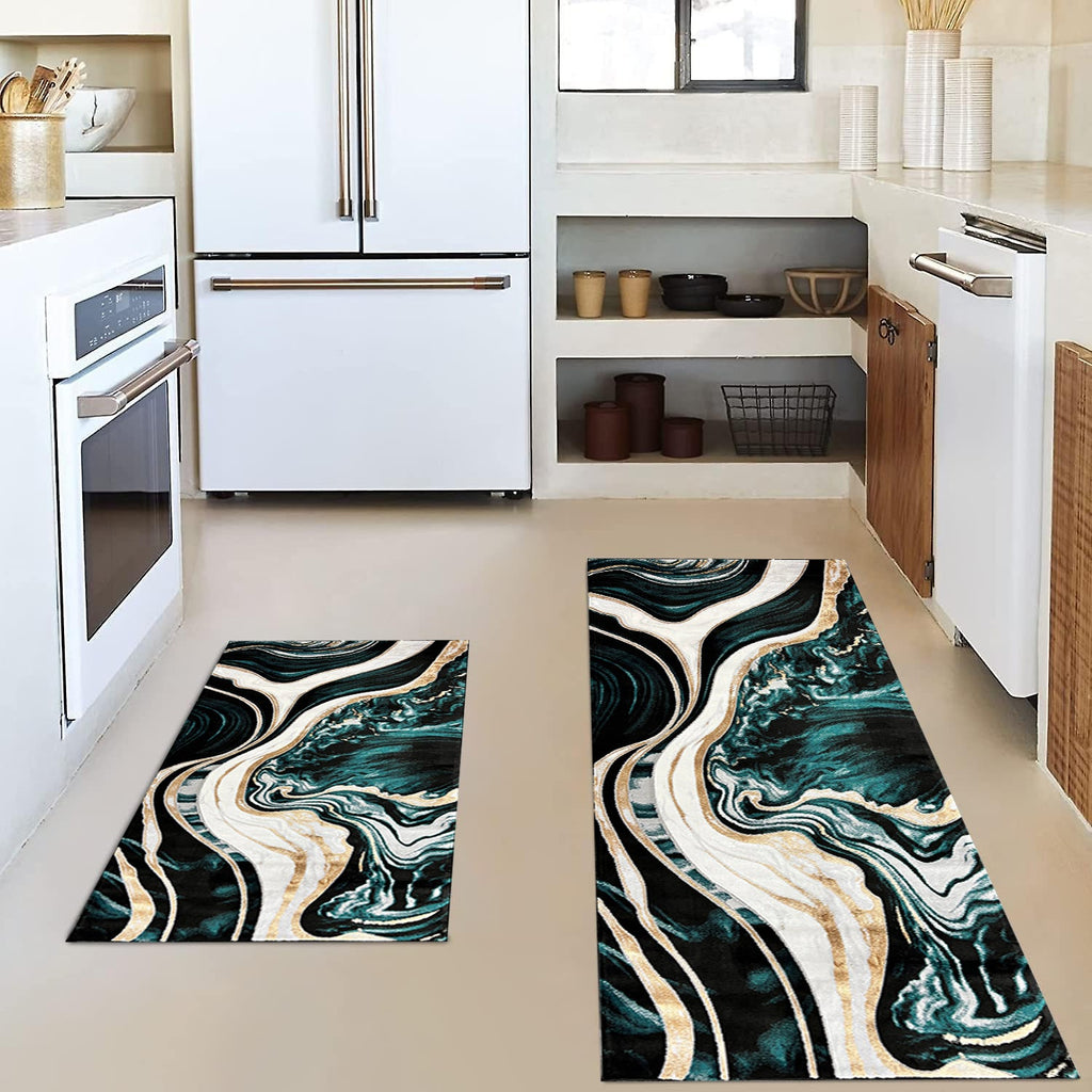 Vintage-Inspired Kitchen Mat Set | Kelmera