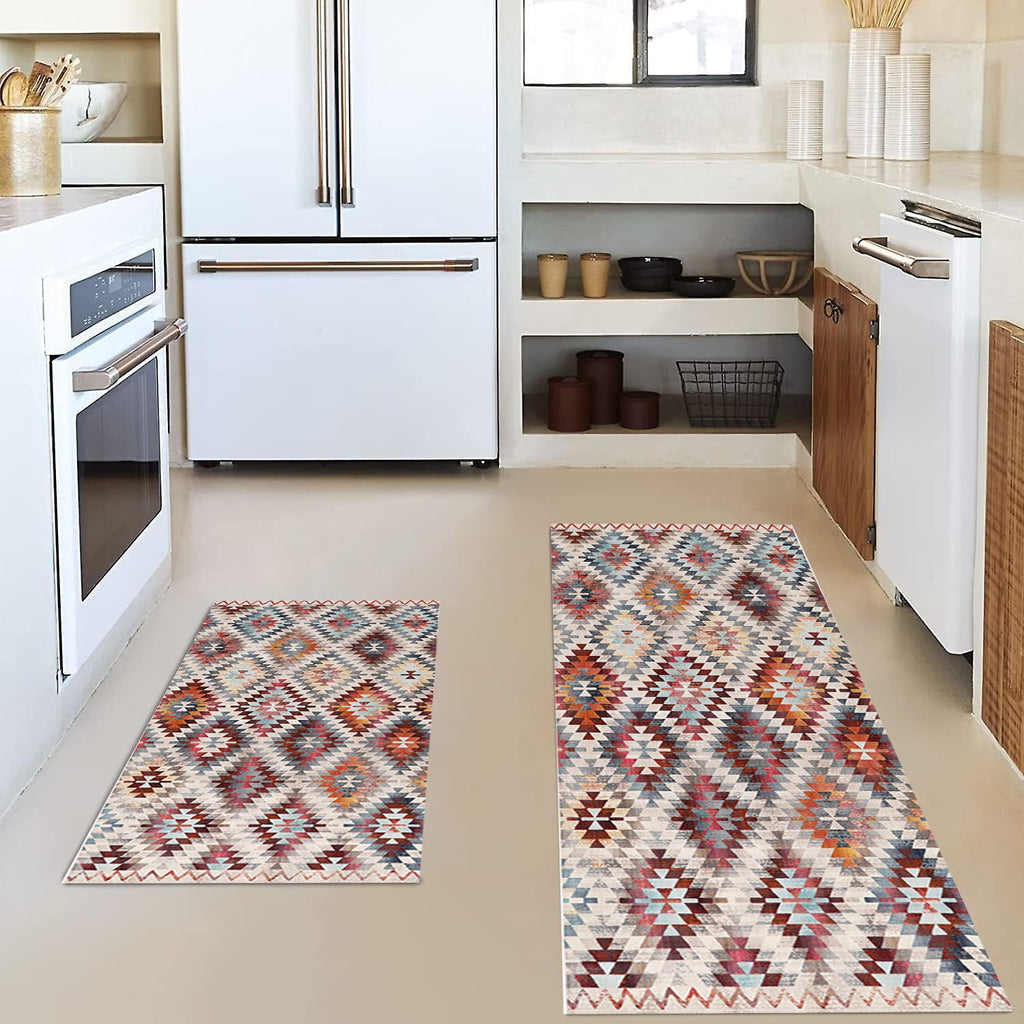 Vintage-Inspired Kitchen Mat Set | Kelmera