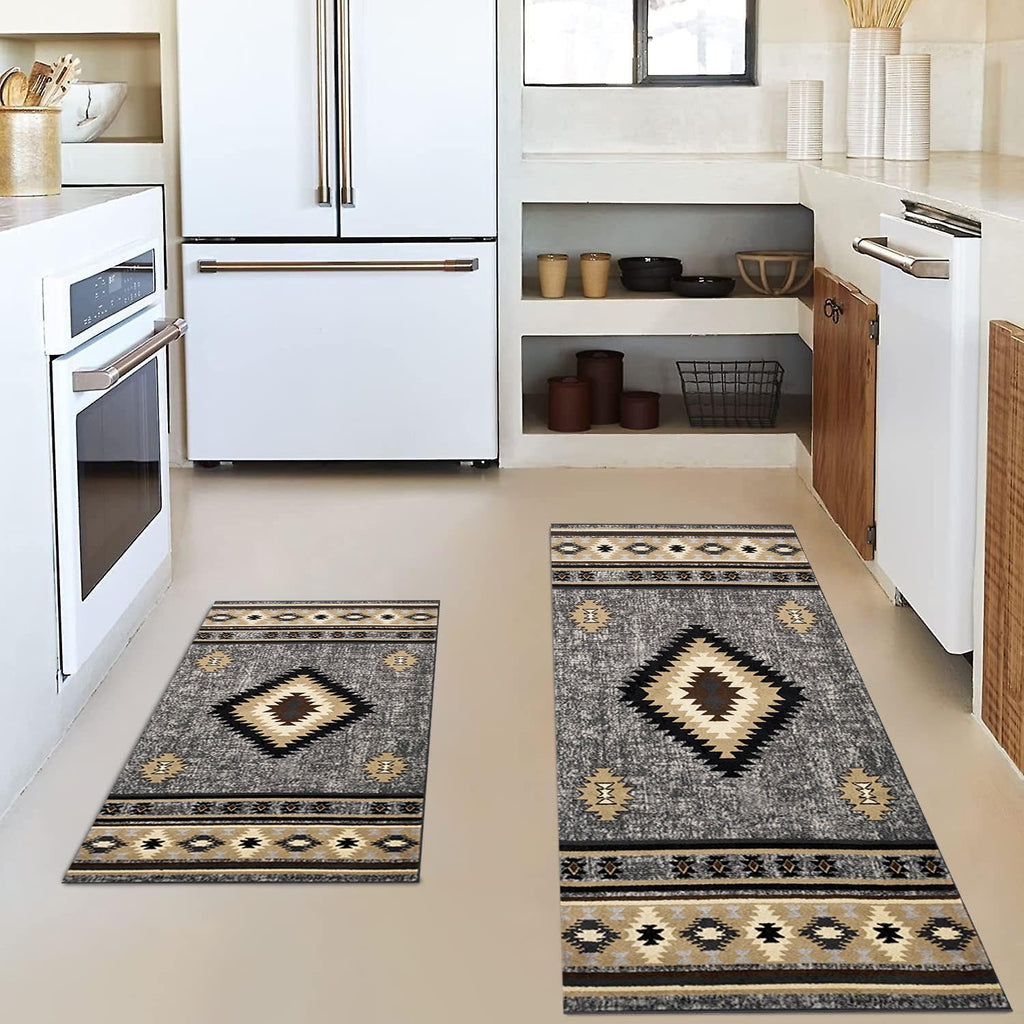 Vintage-Inspired Kitchen Mat Set | Kelmera