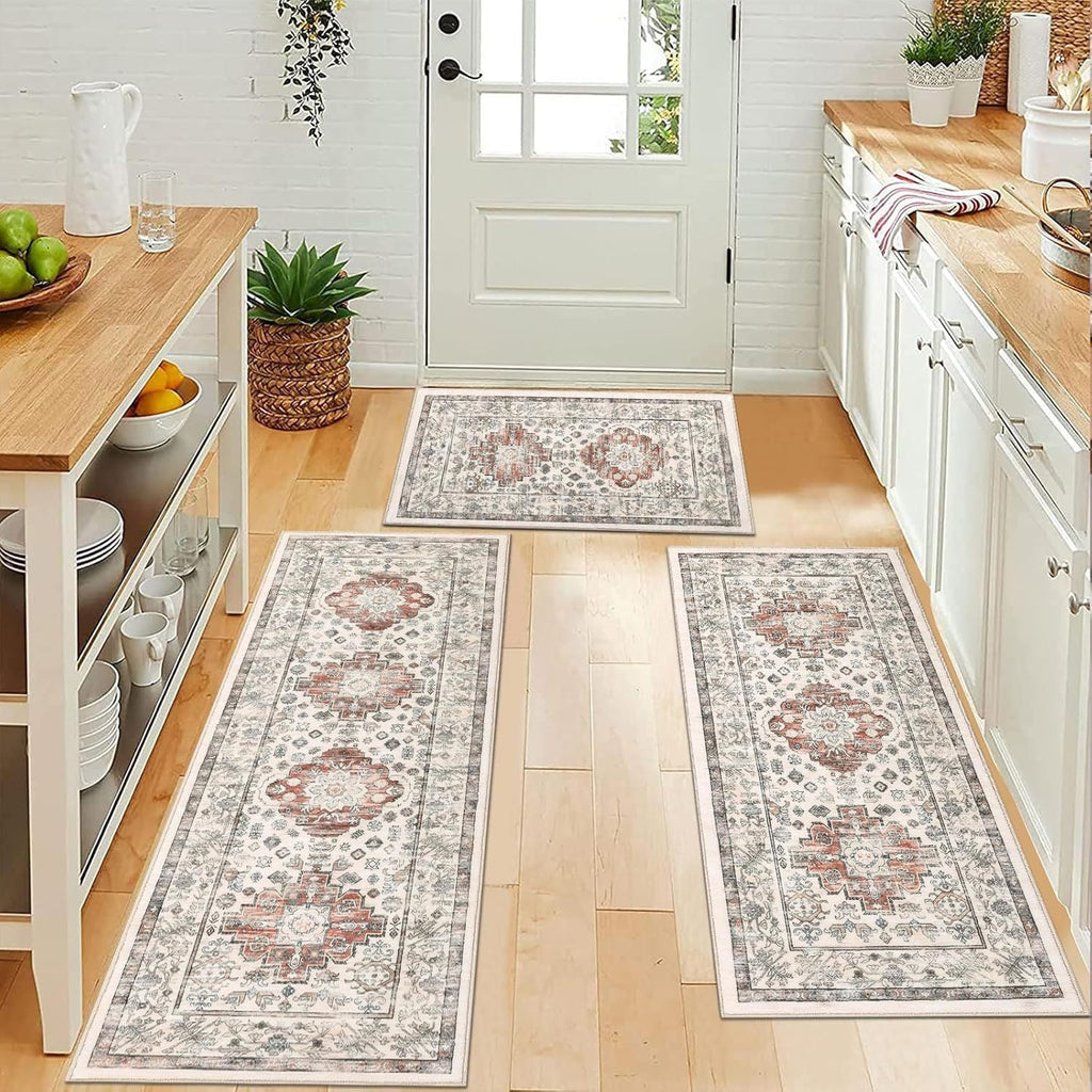 Vintage-Inspired Kitchen Runner Mat | Kelmera