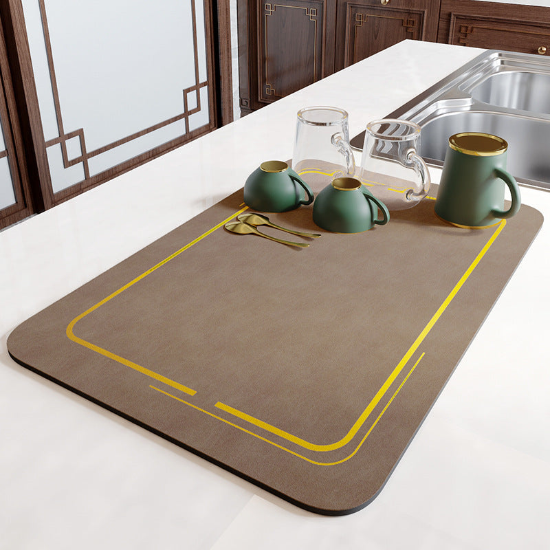 Vintage Mosaic Kitchen Counter Mat | Kelmera