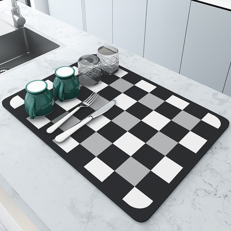 Vintage Mosaic Kitchen Counter Mat | Kelmera