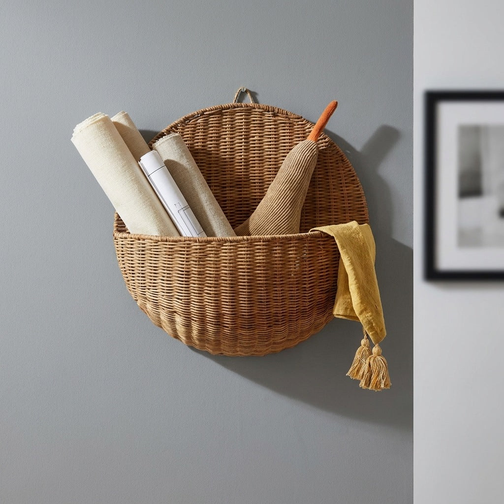 Wall Basket for Stylish Storage | Kelmera