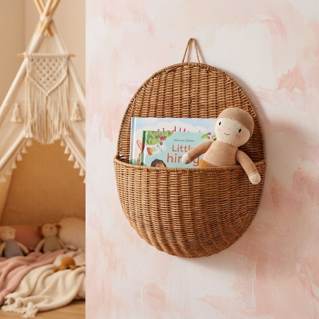 Wall Basket for Stylish Storage | Kelmera