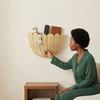 Wall Basket for Towels | Kelmera