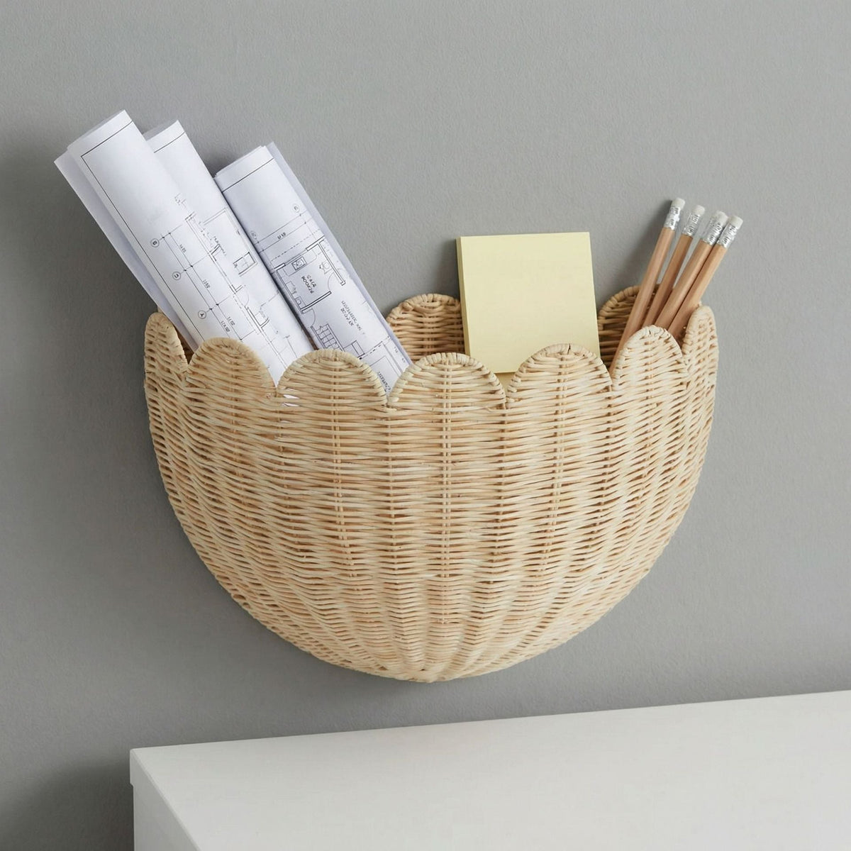 Wall Basket for Towels | Kelmera
