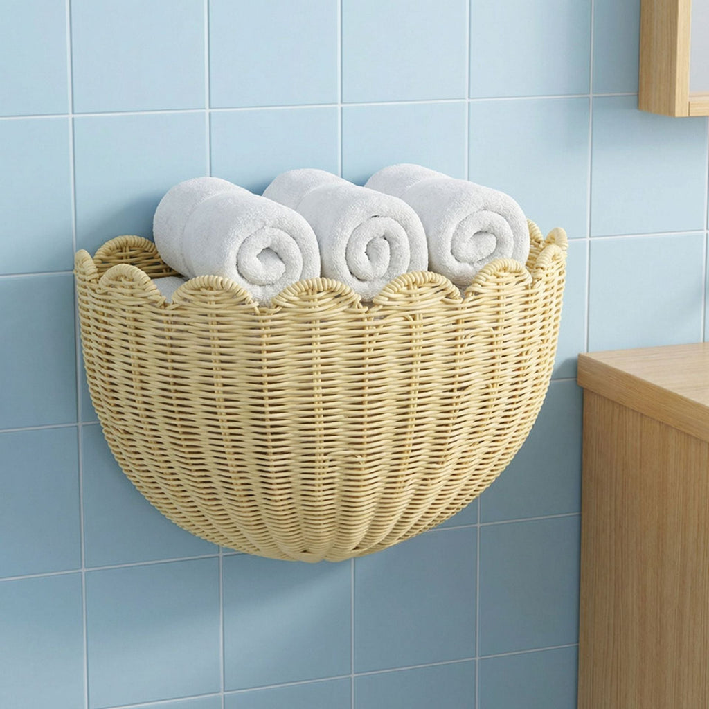 Wall Basket for Towels | Kelmera