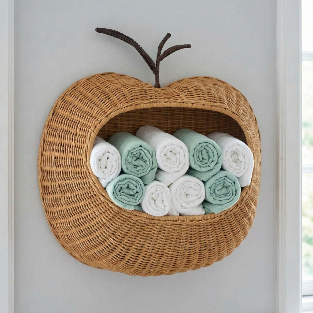 Wall Basket in Apple Shape | Kelmera