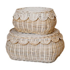Wall Basket in Elegant Shell Design | Kelmera