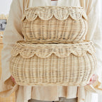 Wall Basket in Elegant Shell Design | Kelmera
