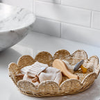 Wall Basket in Elegant Shell Design | Kelmera