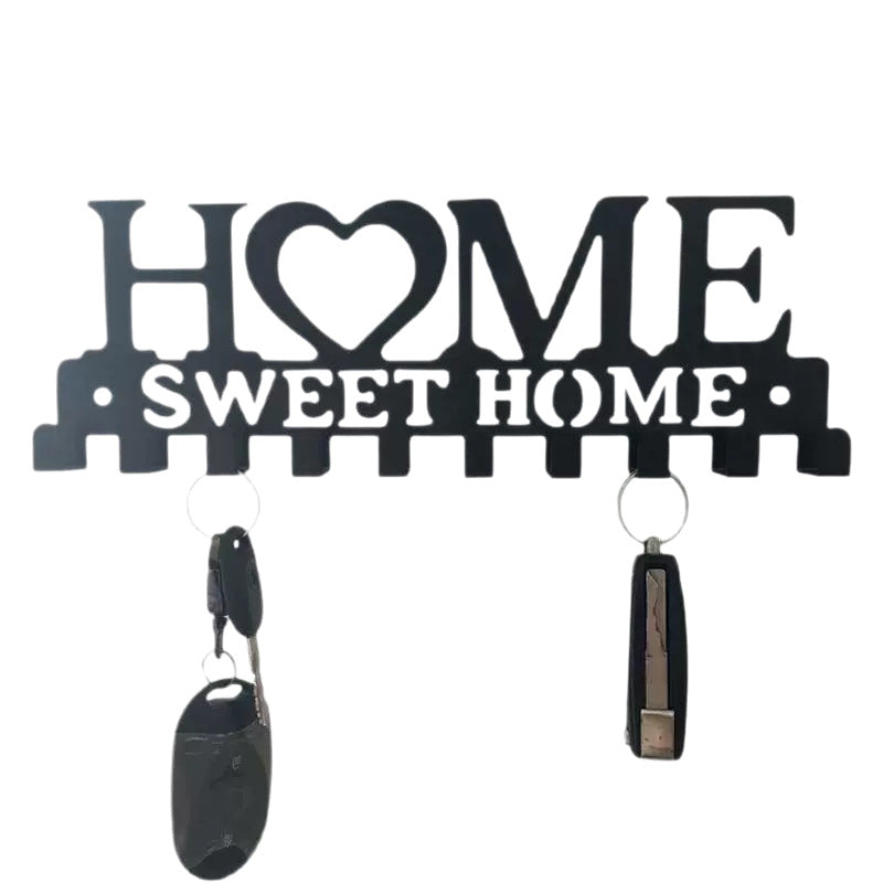 Wall Coat Rack with Heart Motif | Kelmera