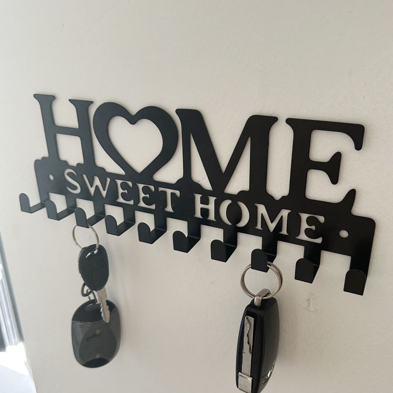 Wall Coat Rack with Heart Motif | Kelmera